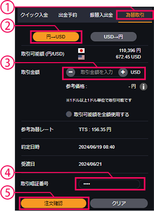 PC WEB版 STANDARDご利用時の画面操作手順