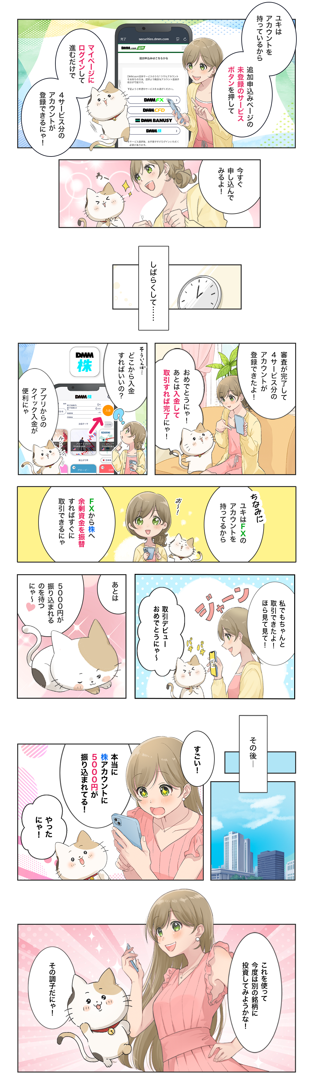 マンガでわかるキャッシュバックキャンペーン2